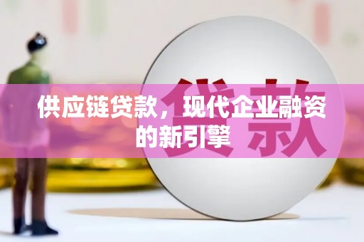 马边供应链贷款，现代企业融资的新引擎