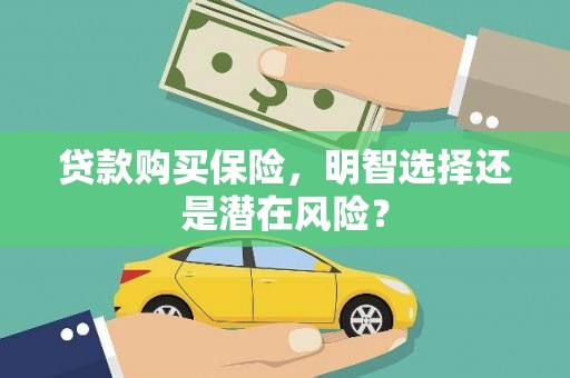马边贷款购买保险，明智选择还是潜在风险？