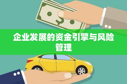 马边企业发展的资金引擎与风险管理