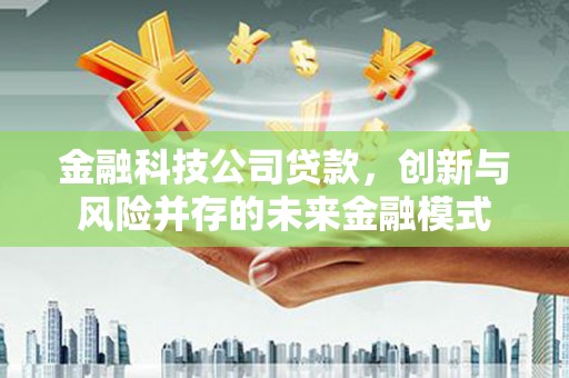 马边金融科技公司贷款，创新与风险并存的未来金融模式
