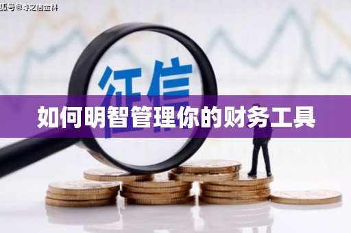 马边如何明智管理你的财务工具