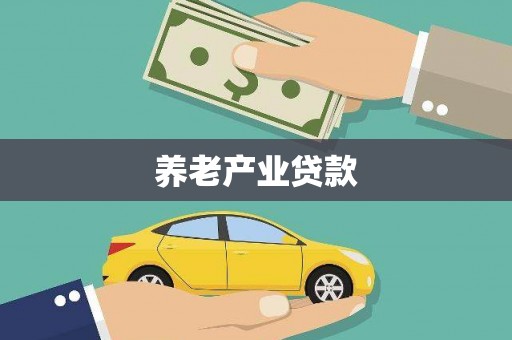 马边养老产业贷款