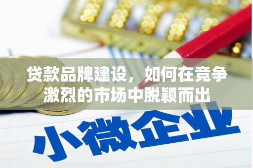 马边贷款品牌建设，如何在竞争激烈的市场中脱颖而出