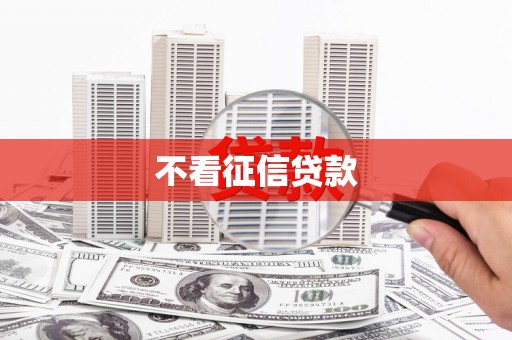 马边不看征信贷款