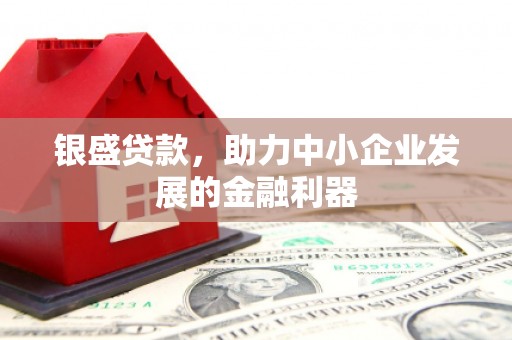 马边银盛贷款，助力中小企业发展的金融利器
