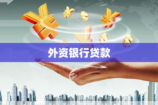 马边外资银行贷款