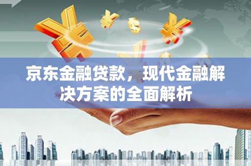 马边京东金融贷款，现代金融解决方案的全面解析