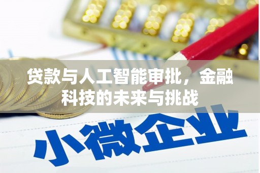 马边贷款与人工智能审批，金融科技的未来与挑战