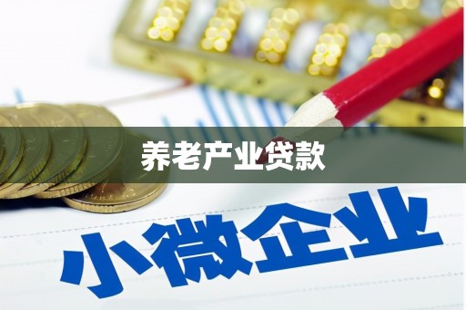 马边养老产业贷款