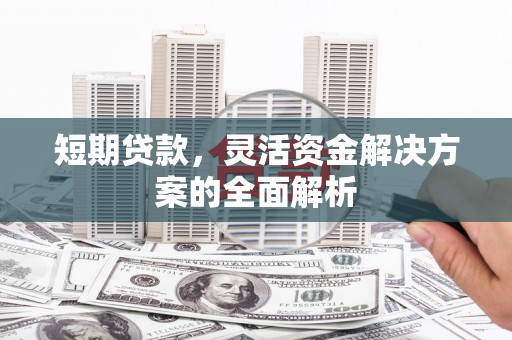 马边短期贷款，灵活资金解决方案的全面解析