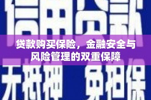 马边贷款购买保险，金融安全与风险管理的双重保障
