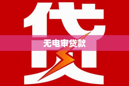 马边无电审贷款