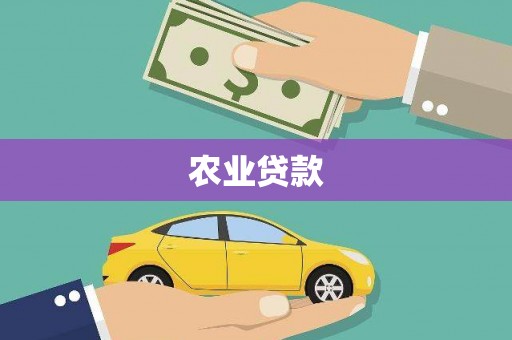 马边农业贷款