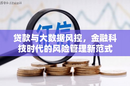 马边贷款与大数据风控，金融科技时代的风险管理新范式