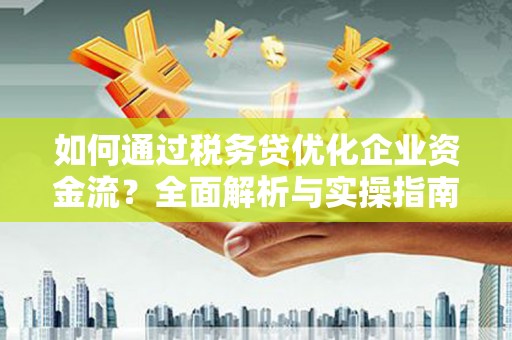 马边如何通过税务贷优化企业资金流？全面解析与实操指南