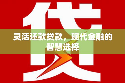 马边灵活还款贷款，现代金融的智慧选择