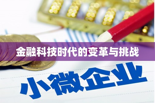 马边金融科技时代的变革与挑战