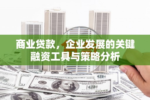 马边商业贷款，企业发展的关键融资工具与策略分析