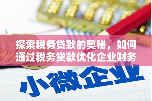 马边探索税务贷款的奥秘，如何通过税务贷款优化企业财务