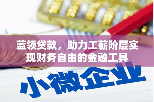 马边蓝领贷款，助力工薪阶层实现财务自由的金融工具