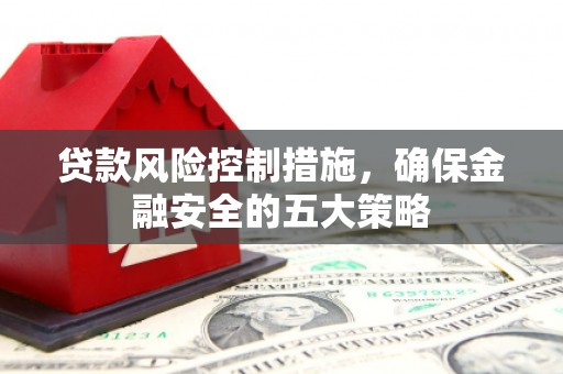 马边贷款风险控制措施，确保金融安全的五大策略