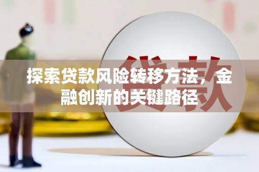 马边探索贷款风险转移方法，金融创新的关键路径
