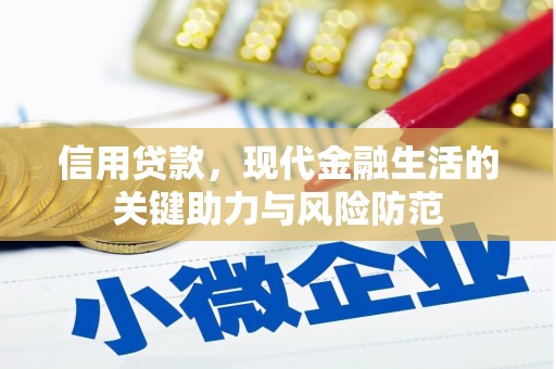 马边信用贷款，现代金融生活的关键助力与风险防范