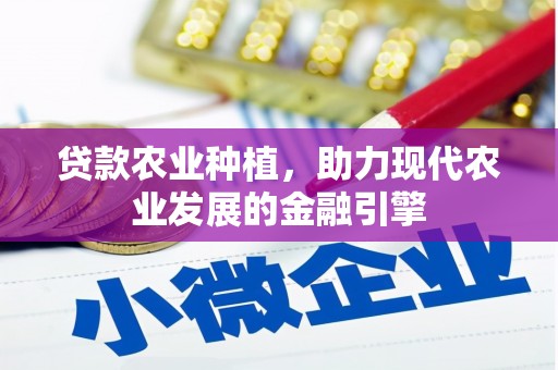 马边贷款农业种植，助力现代农业发展的金融引擎