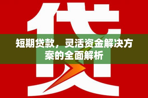 马边短期贷款，灵活资金解决方案的全面解析
