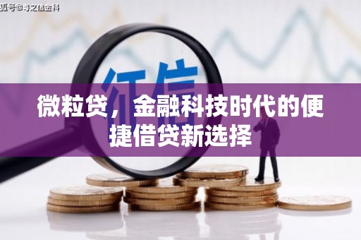 马边微粒贷，金融科技时代的便捷借贷新选择