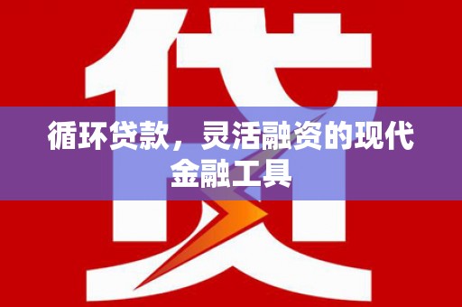 马边循环贷款，灵活融资的现代金融工具