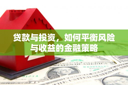 马边贷款与投资，如何平衡风险与收益的金融策略