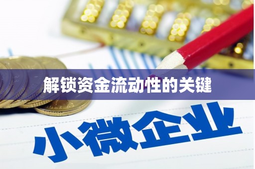 马边解锁资金流动性的关键