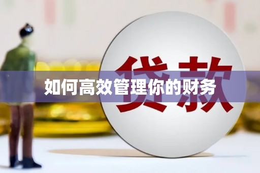 马边如何高效管理你的财务