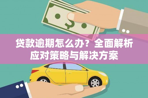 马边贷款逾期怎么办？全面解析应对策略与解决方案