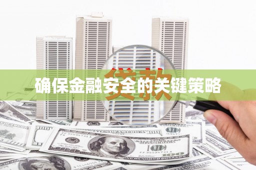 马边确保金融安全的关键策略